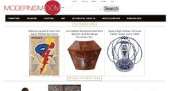 Desktop Screenshot of modernism.com