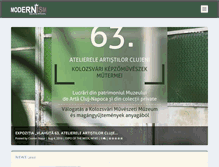 Tablet Screenshot of modernism.ro